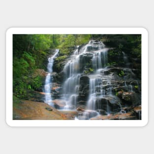 Sylvia Falls panorama view Sticker